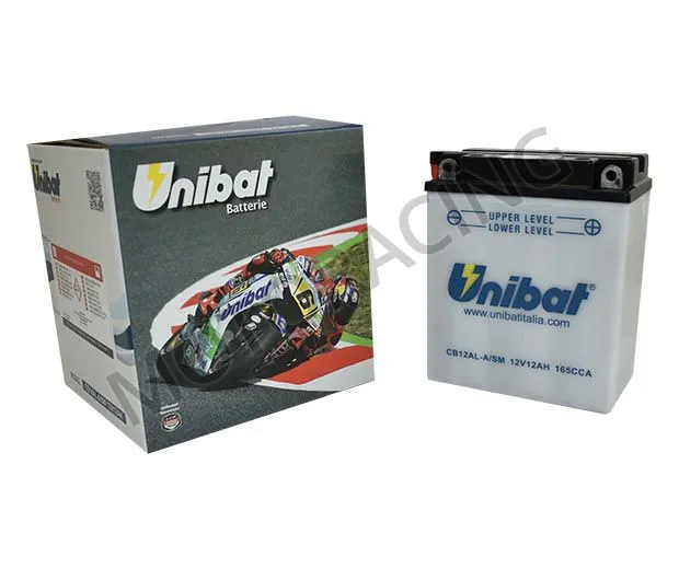 ΜΠΑΤΑΡΙΑ PEUGEOT SATELIS 125 04'-06' / APRILIA SCARABEO 150 98'-03' / LEONARDO 150 96'-05' UNIBAT CB12AL-A/SM 12V 12Ah ΜΕ ΥΓΡΑ