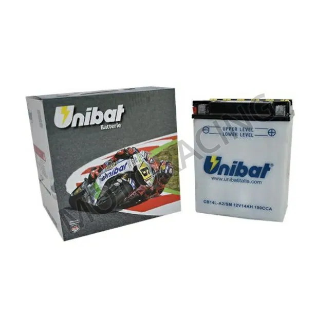 ΜΠΑΤΑΡΙΑ PIAGGIO X9 500 03'-07' / APRILIA SCARABEO 500 03'-06' / PEUGEOT SATELIS 125 06'-11' UNIBAT 12V 14Ah CB14L-A2 / SM ΜΕ ΥΓΡΑ