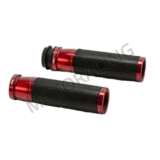 ΧΕΙΡΟΛΑΒΕΣ ΜΗΧΑΝΗΣ KAWASAKI KLE 500 97'-05' HI-TECH ASCENT ΚΟΚΚΙΝΕΣ - ΜΑΥΡΕΣ UNIVERSAL PUIG 119MM-94GR