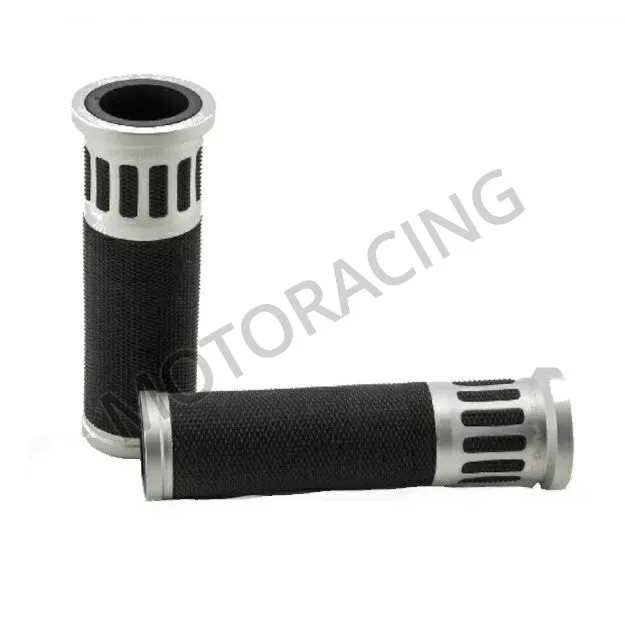 ΧΕΙΡΟΛΑΒΕΣ ΜΗΧΑΝΗΣ KAWASAKI KLE 500 97'-05' ΑΣΗΜΙ - ΜΑΥΡΕΣ  UNIVERSAL PUIG 123MM-64GR HI-TECH RACING