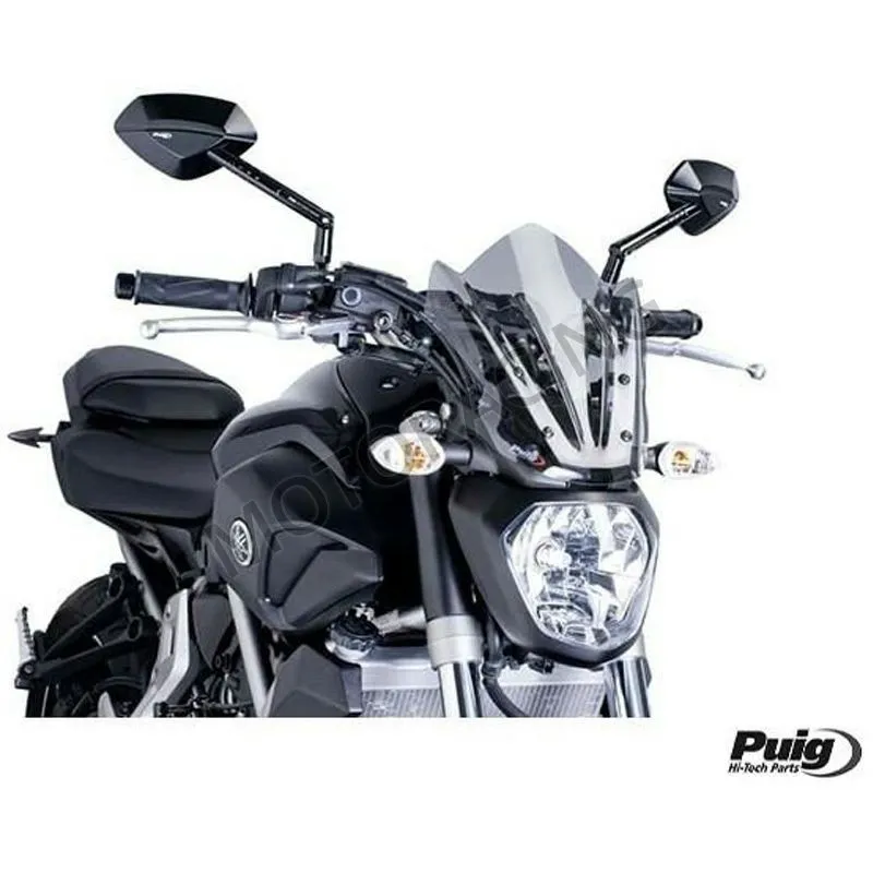 ΖΕΛΑΤΙΝΑ / ΠΑΡΜΠΡΙΖ YAMAHA MT-07 14'-16' PUIG 7015H NAKED NEW GEN SMOKE