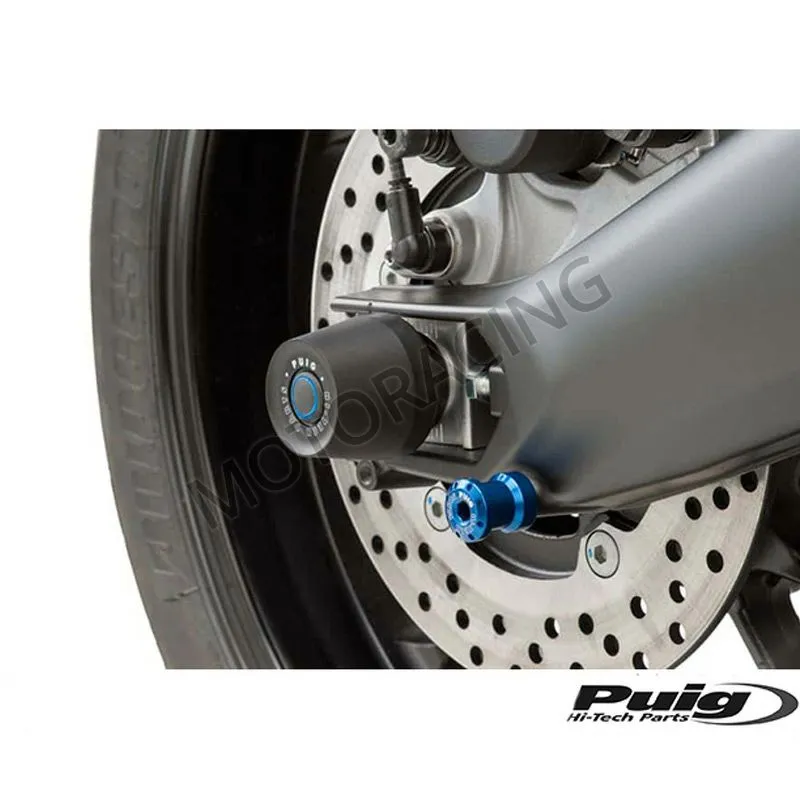 ΜΑΝΙΤΑΡΙΑ ΤΡΟΧΟΥ ΜΗΧΑΝΗΣ YAMAHA MT-09 / XSR 900 14'-16' ΠΙΣΩ ΜΑΥΡΑ RACING PUIG