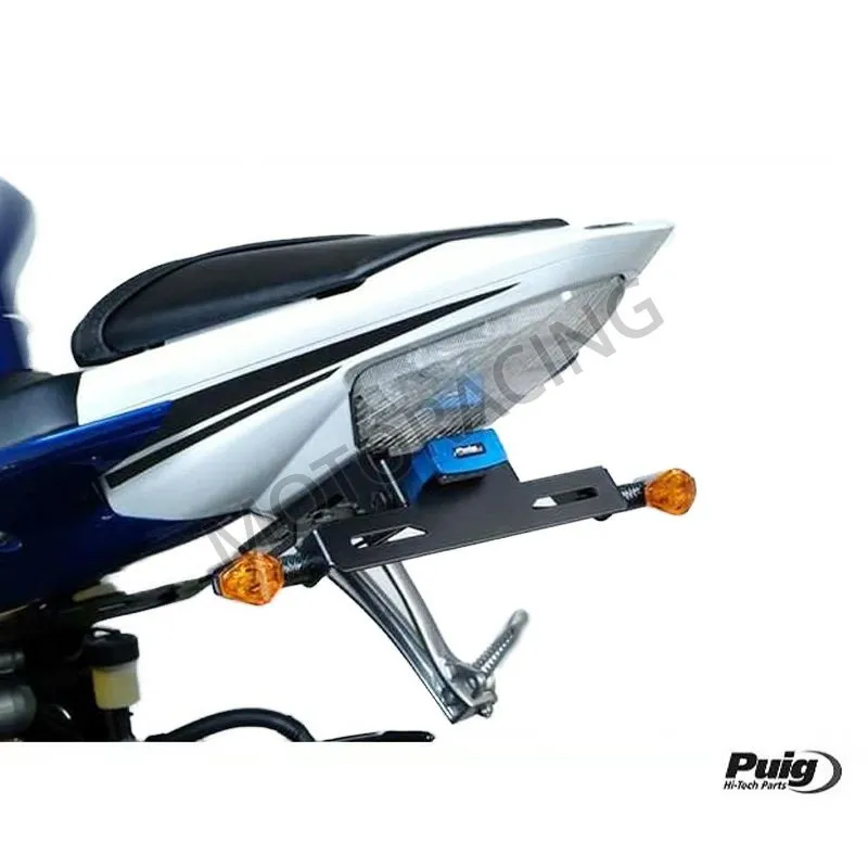 ΒΑΣΗ ΠΙΝΑΚΙΔΑΣ YAMAHA YZF R6 08'-15' ΜΑΥΡΗ ΡΥΘΜΙΖΟΜΕΝΗ PUIG