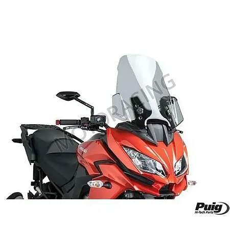 ΖΕΛΑΤΙΝΑ / ΠΑΡΜΠΡΙΖ KAWASAKI KLZ 1000 VERSYS 12'-13' TOURING SMOKE 490X450MM PUIG
