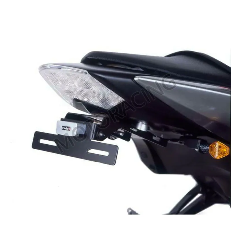 ΒΑΣΗ ΠΙΝΑΚΙΔΑΣ KAWASAKI Z750 04'-12' / Z1000 03'-13' ΜΑΥΡΗ ΡΥΘΜΙΖΟΜΕΝΗ PUIG