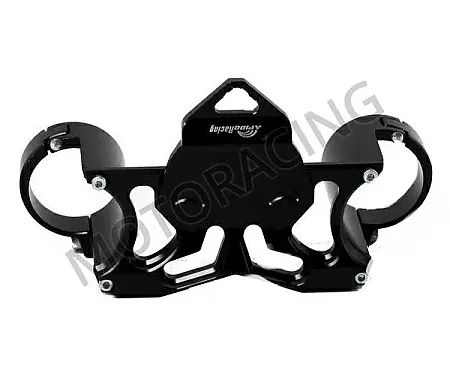 ΓΕΦΥΡΑ ΠΙΡΟΥΝΙΟΥ YAMAHA CRYPTON-X 135 ΑΛΟΥΜΙΝΙΟ RACING ΜΑΥΡΗ APIDO