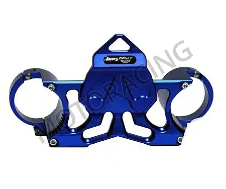 ΓΕΦΥΡΑ ΠΙΡΟΥΝΙΟΥ YAMAHA CRYPTON-X 135 ΑΛΟΥΜΙΝΙΟ RACING ΜΠΛΕ APIDO