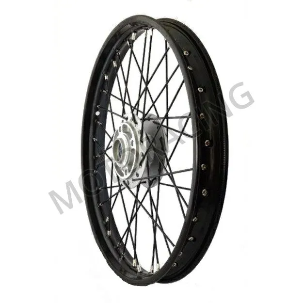 ΤΡΟΧΟΣ ΜΠΡΟΣΤΑ HONDA INNOVA 125 / INNOVA 125i INJECTION ΜΕ ΡΟΥΛΕΜΑΝ ΜΑΥΡΟΣ UNION