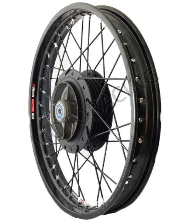 ΤΡΟΧΟΣ ΠΙΣΩ YAMAHA CRYPTON-X 135 ΜΕ ΡΟΥΛΕΜΑΝ ΜΑΥΡΟΣ UNION