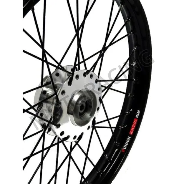 ΤΡΟΧΟΣ ΜΠΡΟΣΤΑ MODENAS KRISS II 115 / KRISS 125 ΜΕ ΡΟΥΛΕΜΑΝ ΜΑΥΡΟ / ΧΡΩΜΙΟ UNION