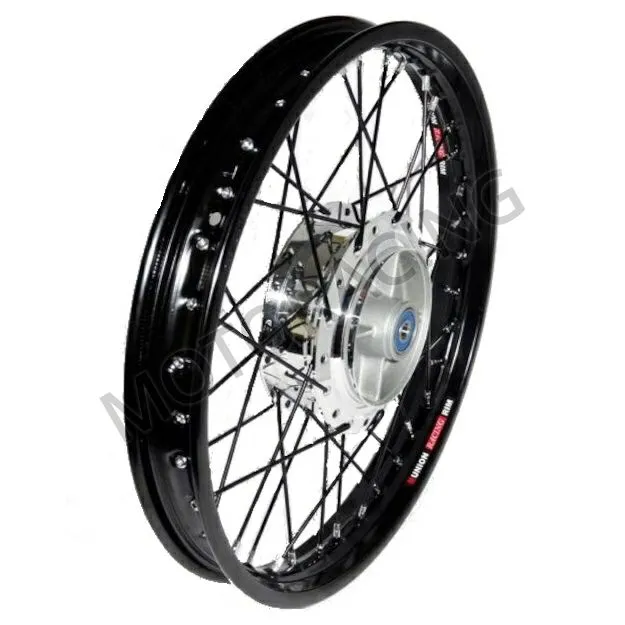 ΤΡΟΧΟΣ ΠΙΣΩ HONDA INNOVA 125 / INNOVA 125i INJECTION ΜΕ ΡΟΥΛΕΜΑΝ ΜΑΥΡΟ / ΧΡΩΜΙΟ UNION