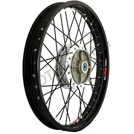 ΤΡΟΧΟΣ ΠΙΣΩ HONDA SUPRA 100 ΜΕ ΡΟΥΛΕΜΑΝ ΜΑΥΡΟ / ΧΡΩΜΙΟ UNION
