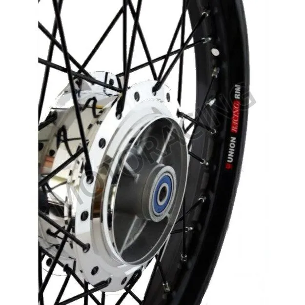 ΤΡΟΧΟΣ ΠΙΣΩ YAMAHA CRYPTON-X 135 ΜΕ ΡΟΥΛΕΜΑΝ ΜΑΥΡΟ / ΧΡΩΜΙΟ UNION