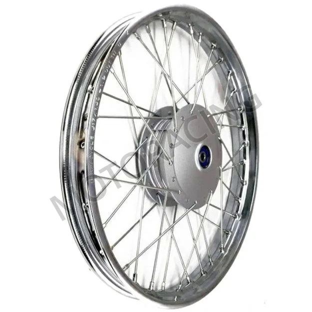 ΤΡΟΧΟΣ ΜΠΡΟΣΤΑ HONDA C-50 6V / C-50 12V ΜΕ ΡΟΥΛΕΜΑΝ UNION