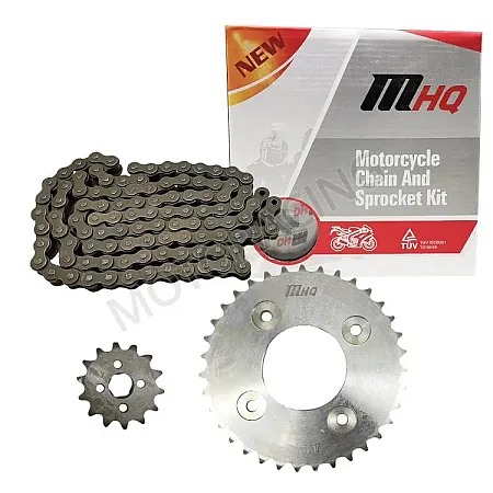 ΣΕΤ ΚΙΝΗΣΗΣ ΓΡΑΝΑΖΙΑ - ΑΛΥΣΙΔΑ HONDA INNOVA 125 / INNOVA 125i INJECTION  MHQ (14-35-420) X 104 ΔΟΝΤΙΑ