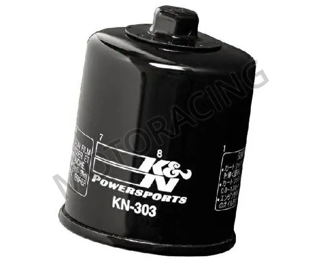 ΦΙΛΤΡΟ ΛΑΔΙΟΥ K&N 303 HONDA XRV 750 AFRICA 90'-03' / KAWASAKI Z650 RS 22'-24' / KLE 650 VERSYS 07'-22' / YAMAHA YZF R6 99'-05'