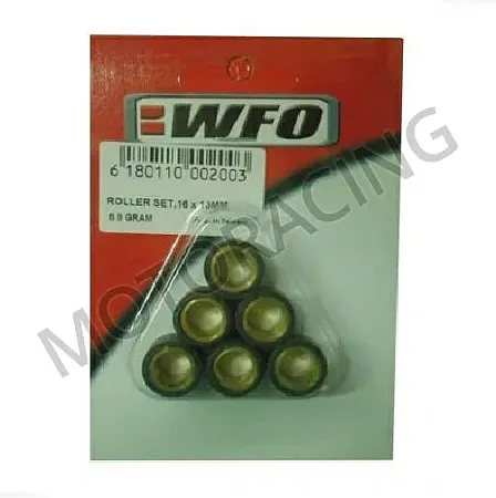 ΜΠΙΛΙΕΣ ΦΥΓΟΚΕΝΤΡΙΚΟΥ KYMCO AGILITY 50 06'-11' / PEOPLE 50S 06'-13' / SYM SYMPHONY 50 09'-13' / PEUGEOT SPEEDFIGHT 3 50 10'-11' 16Χ13Χ6gr WFO