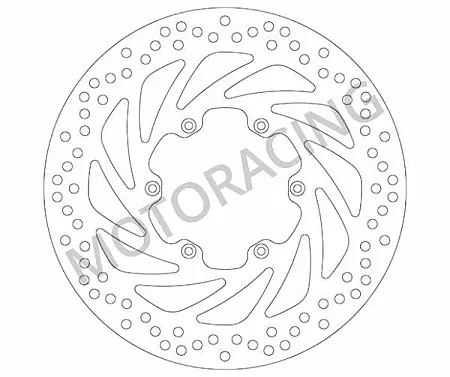 ΔΙΣΚΟΠΛΑΚΑ ΜΠΡΟΣΤΑ SBS BMW F800 GS 08'-12' / G650 X-COUNTRY 07'-09' / F650 GS 99'-07'