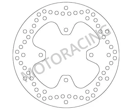 ΔΙΣΚΟΠΛΑΚΑ ΠΙΣΩ SBS YAMAHA YP 125R X-MAX 06'-11' / YP 250R X-MAX 05'-16' / VP 250ie X-CITY 07'-14'