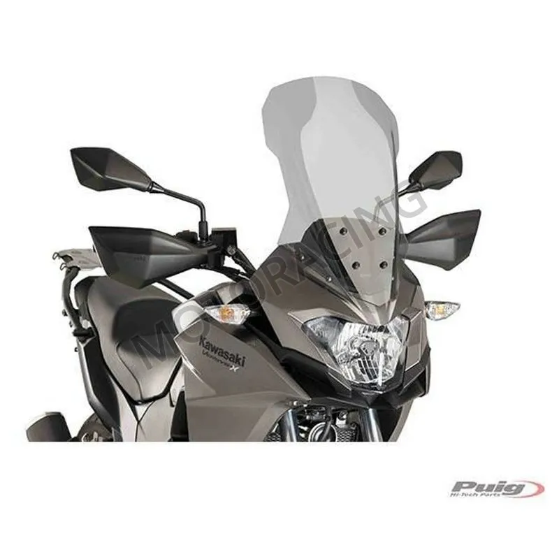 ΖΕΛΑΤΙΝΑ / ΠΑΡΜΠΡΙΖ KAWASAKI VERSYS-X 300 17' TOURING SMOKE 520X300MM PUIG