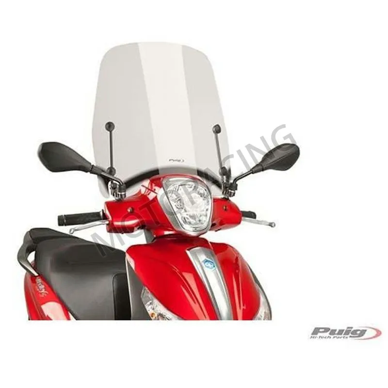 ΖΕΛΑΤΙΝΑ / ΠΑΡΜΠΡΙΖ PIAGGIO MEDLEY 125ie / MEDLEY 150ie 16' TOURING SMOKE ΚΑΘΑΡΟ PUIG