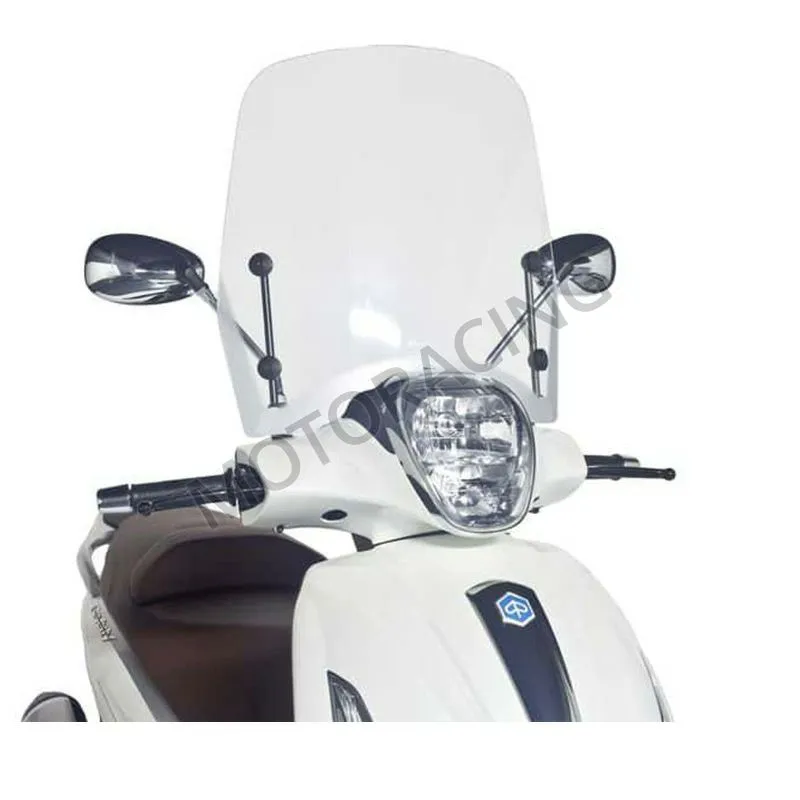 ΖΕΛΑΤΙΝΑ / ΠΑΡΜΠΡΙΖ PIAGGIO BEVERLY 125 / BEVERLY 300 10'-11' TOURING SMOKE ΚΑΘΑΡΟ PUIG