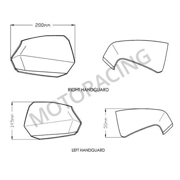 ΠΡΟΣΤΑΤΕΥΤΙΚΟ ΧΕΡΙΩΝ SMOKE KYMCO SUPERDINK PUIG
