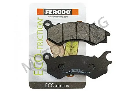 ΤΑΚΑΚΙΑ ΜΠΡΟΣΤΑ HONDA PCX 125ie 10'-14' / PCX 150ie 12'-16' / KYMCO AGILITY 16+ 125i 22' FERODO FDB2256EF