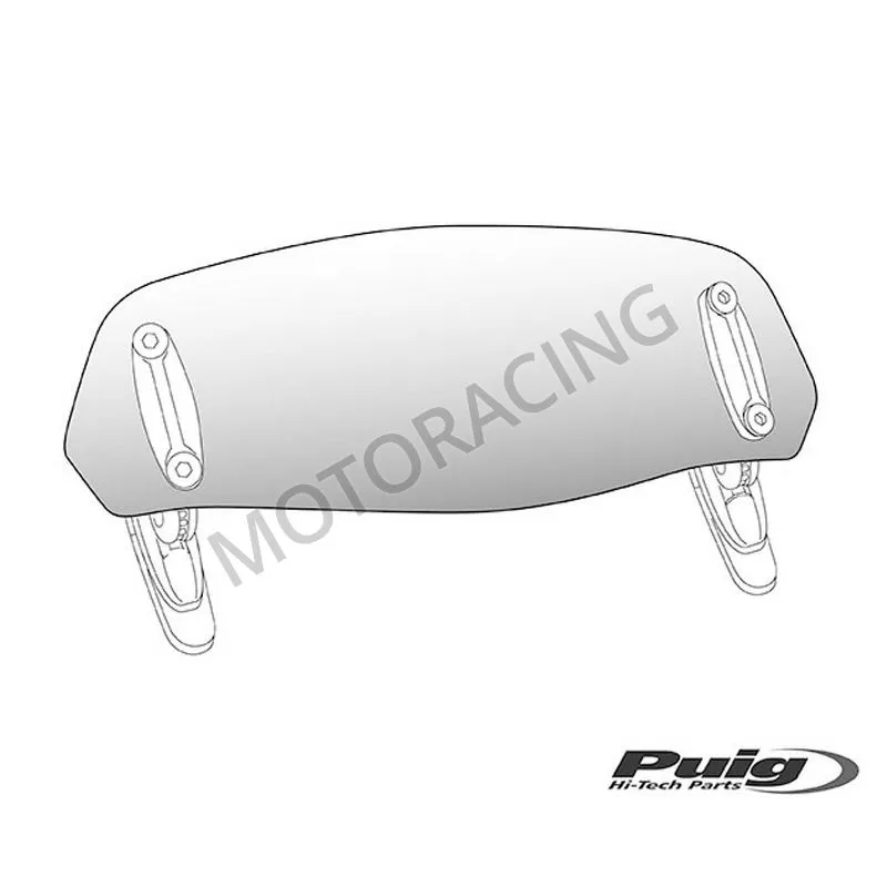 ΠΡΟΣΘΕΤΙΚΟ ΠΑΡΜΠΡΙΖ / ΖΕΛΑΤΙΝΑ ΜΗΧΑΝΗΣ ΚΑΘΑΡΟ ΜΕ ΚΛΙΠ 325X102MM PUIG UNIVERSAL