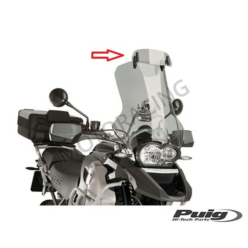 ΠΡΟΣΘΗΚΗ ΠΑΡΜΠΡΙΖ / ΖΕΛΑΤΙΝΑ SMOKE 230X90MM ME ΚΛΙΠ UNIVERSAL PUIG