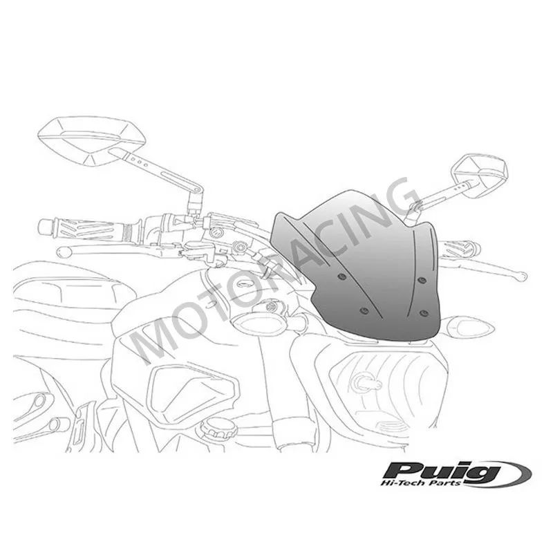 ΖΕΛΑΤΙΝΑ / ΠΑΡΜΠΡΙΖ SUZUKI GSR 600 06'-10' ΜΑΥΡΟ PUIG