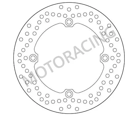 ΔΙΣΚΟΠΛΑΚΑ ΠΙΣΩ SBS HONDA XRV 750 AFRICA 90'-03' / XLV 1000 VARADERO 99'-02'
