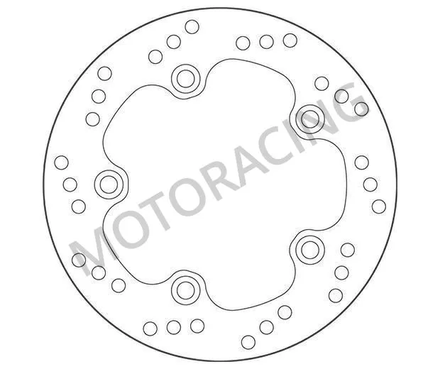 ΔΙΣΚΟΠΛΑΚΑ ΠΙΣΩ SBS SUZUKI BURGMAN AN 250 98'-02' / BURGMAN AN 400 01'-02'