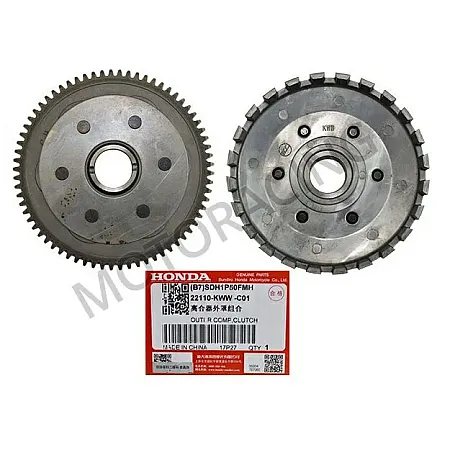 ΚΑΜΠΑΝΑ ΔΙΣΚΟΥ ΣΥΜΠΛΕΚΤΗ HONDA WAVE 110 12'-14' ΓΝΗΣΙΑ