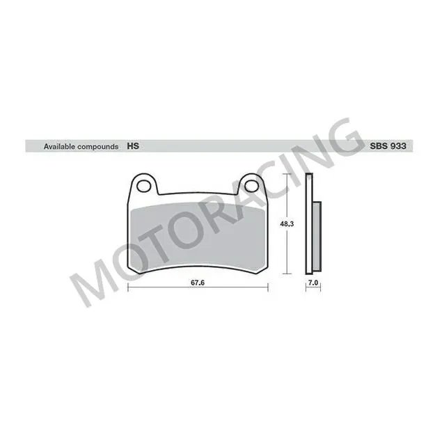 ΤΑΚΑΚΙΑ ΜΠΡΟΣΤΑ BENELLI BN 251 / BN 302 / TRK 251 SBS 933HS