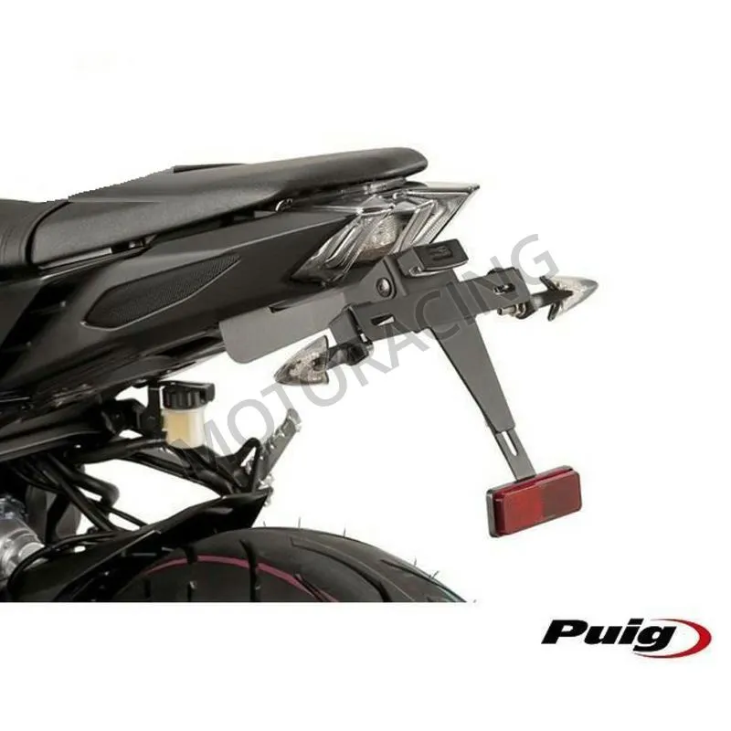 ΒΑΣΗ ΠΙΝΑΚΙΔΑΣ YAMAHA MT-09 17'-18' ΜΑΥΡΗ ΡΥΘΜΙΖΟΜΕΝΗ PUIG