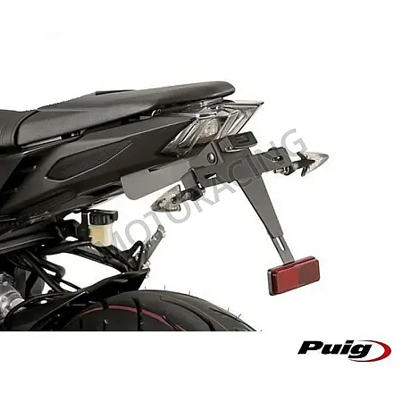 ΒΑΣΗ ΠΙΝΑΚΙΔΑΣ YAMAHA MT-09 17'-18' ΜΑΥΡΗ ΡΥΘΜΙΖΟΜΕΝΗ PUIG