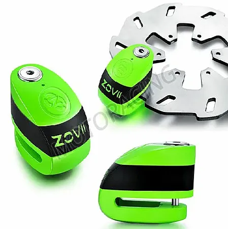 ΚΛΕΙΔΑΡΙΑ ΜΗΧΑΝΗΣ ΔΙΣΚΟΠΛΑΚΑΣ ZD6 (6ΧΙΛ.) ΜΕ ΣΥΝΑΓΕΡΜΟ ΠΡΑΣΙΝΟ FLUO - ΜΑΥΡΗ ZOVII