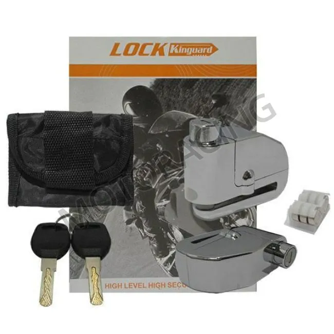 ΚΛΕΙΔΑΡΙΑ ΜΗΧΑΝΗΣ ΔΙΣΚΟΠΛΑΚΑΣ ΜΕ ΣΥΝΑΓΕΡΜΟ KINGUARD ( ΧΡΩΜΙΟ )