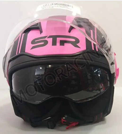 ΚΡΑΝΟΣ ΜΗΧΑΝΗΣ ΑΝΟΙΧΤΟ TRON ΜΑΥΡΟ - ΡΟΖ ΜΑΤ STR ΜΕ ΕΣΩΤΕΡΙΚΗ ΖΕΛΑΤΙΝΑ ΦΙΜΕ