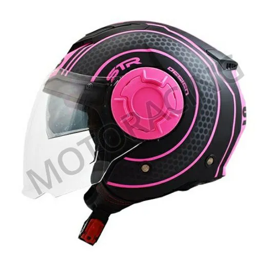 ΚΡΑΝΟΣ ΜΗΧΑΝΗΣ ΑΝΟΙΧΤΟ TRON ΜΑΥΡΟ - ΡΟΖ ΜΑΤ STR ΜΕ ΕΣΩΤΕΡΙΚΗ ΖΕΛΑΤΙΝΑ ΦΙΜΕ