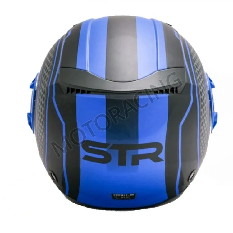 ΚΡΑΝΟΣ ΜΗΧΑΝΗΣ ΑΝΟΙΧΤΟ TRON ΜΑΥΡΟ - ΜΠΛΕ ΜΑΤ STR ΜΕ ΕΣΩΤΕΡΙΚΗ ΖΕΛΑΤΙΝΑ ΦΙΜΕ