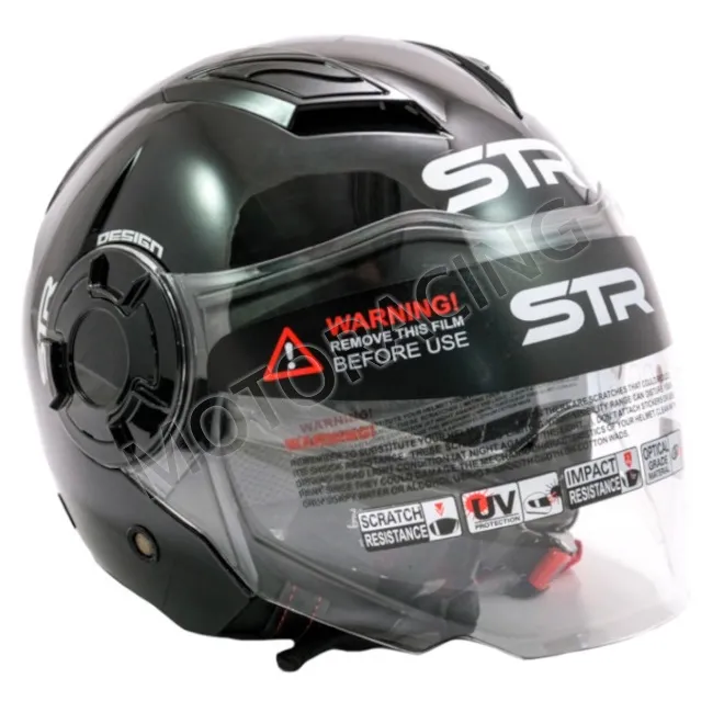 ΚΡΑΝΟΣ ΜΗΧΑΝΗΣ ΑΝΟΙΧΤΟ TRON ΜΑΥΡΟ ΜΕ ΔΙΠΛΗ ΖΕΛΑΤΙΝΑ STR