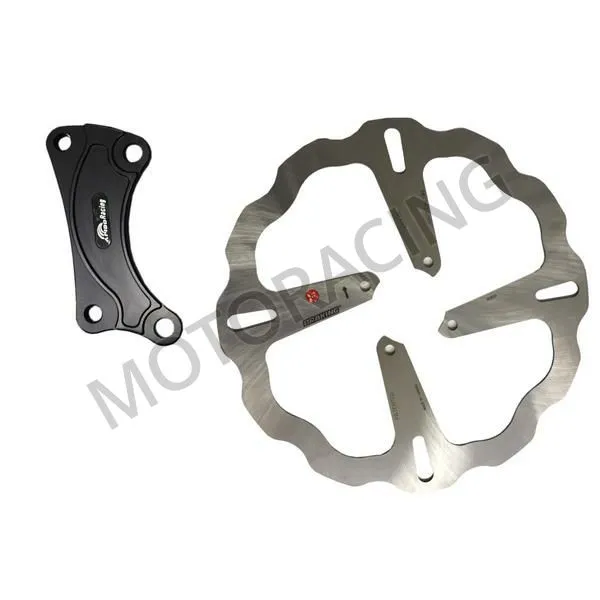 ΔΙΣΚΟΠΛΑΚΑ ΜΠΡΟΣΤΑ ΥΑΜΑΗΑ CRYPTON T-110 / CRYPTON-X 135 ΜΕ ΑΝΤΑΠΤΟΡΑ ΜΑΥΡΟ BRAKING