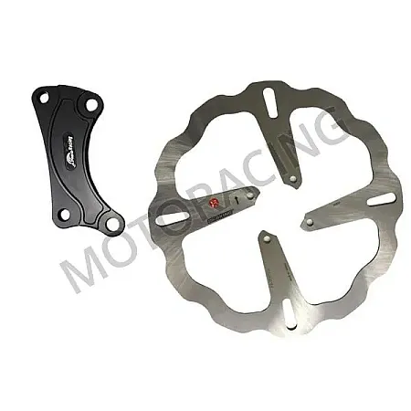 ΔΙΣΚΟΠΛΑΚΑ ΜΠΡΟΣΤΑ ΥΑΜΑΗΑ CRYPTON T-110 / CRYPTON-X 135 ΜΕ ΑΝΤΑΠΤΟΡΑ ΜΑΥΡΟ BRAKING