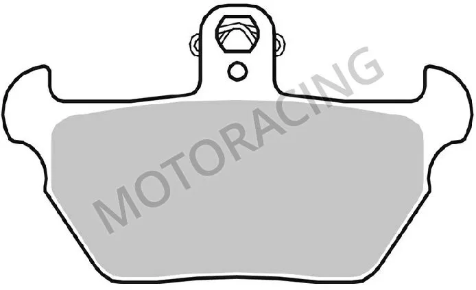 ΤΑΚΑΚΙΑ ΜΠΡΟΣΤΑ BMW K1100 92'-00' / R1000 91'-95' / R1100 93' SBS 644HS - SINTER ( ΜΕΤΑΛΛΙΚΟ )