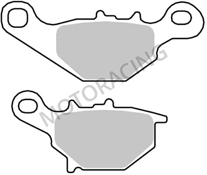 ΤΑΚΑΚΙΑ ΜΠΡΟΣΤΑ SUZUKI AN 125 94'-05' / AN 150 98'-01' / UC 125 99'-02' / UC 150 99'-02' SBS 122HF ( ΚΕΡΑΜΙΚΟ )