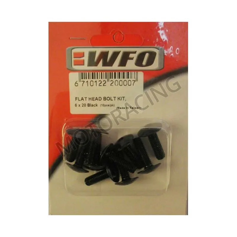 ΒΙΔΕΣ ΠΑΡΜΠΡΙΖ ΜΑΥΡΕΣ 6Χ20MM WFO