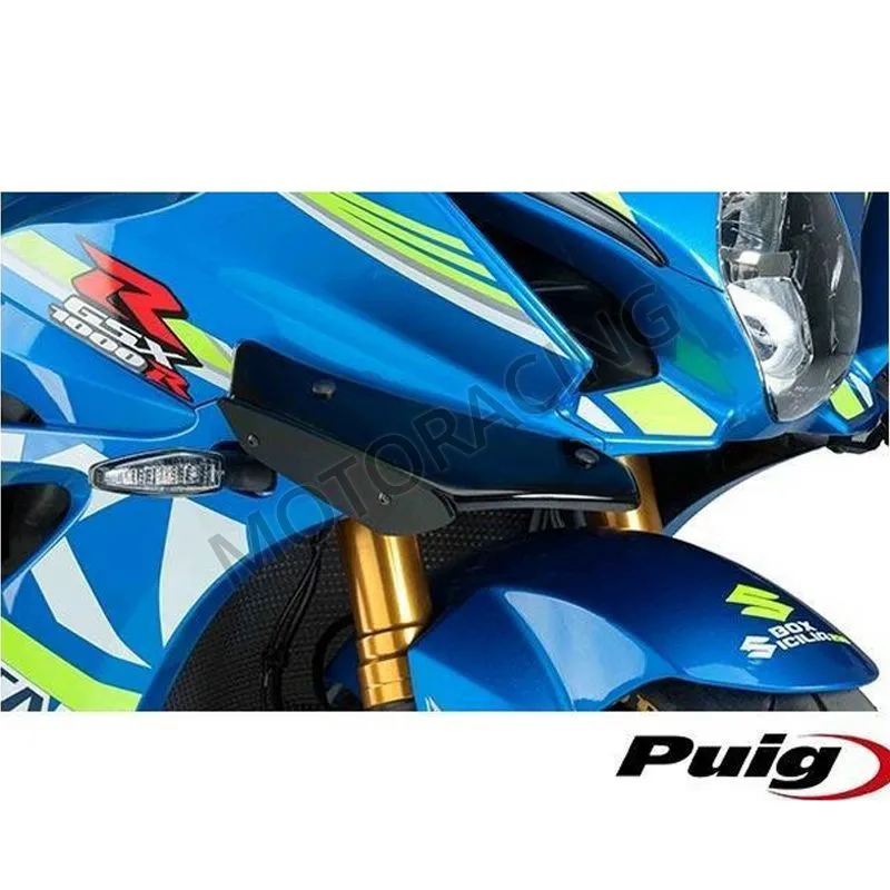 ΠΛΑΙΝΕΣ ΑΕΡΟΤΟΜΕΣ SUZUKI GSXR 1000 17'-18' ΜΑΥΡΕΣ PUIG