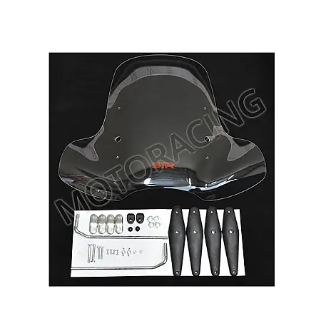 ΖΕΛΑΤΙΝΑ / ΠΑΡΜΠΡΙΖ ΓΙΑ SCOOTER & ΠΑΠΙΑ UNIVERSAL ΜΕ ΒΑΣΕΙΣ TEC/STR ΔΙΑΦΑΝΗ 68X56X38